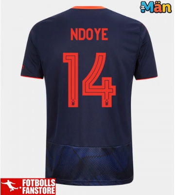 Nottingham Forest Dan Ndoye #14 Tredje Tröja 2025-26 Kortärmad